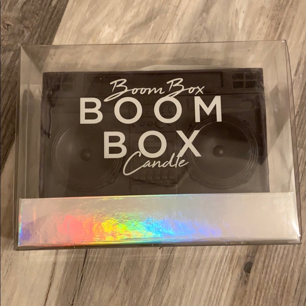 Boom box Candle